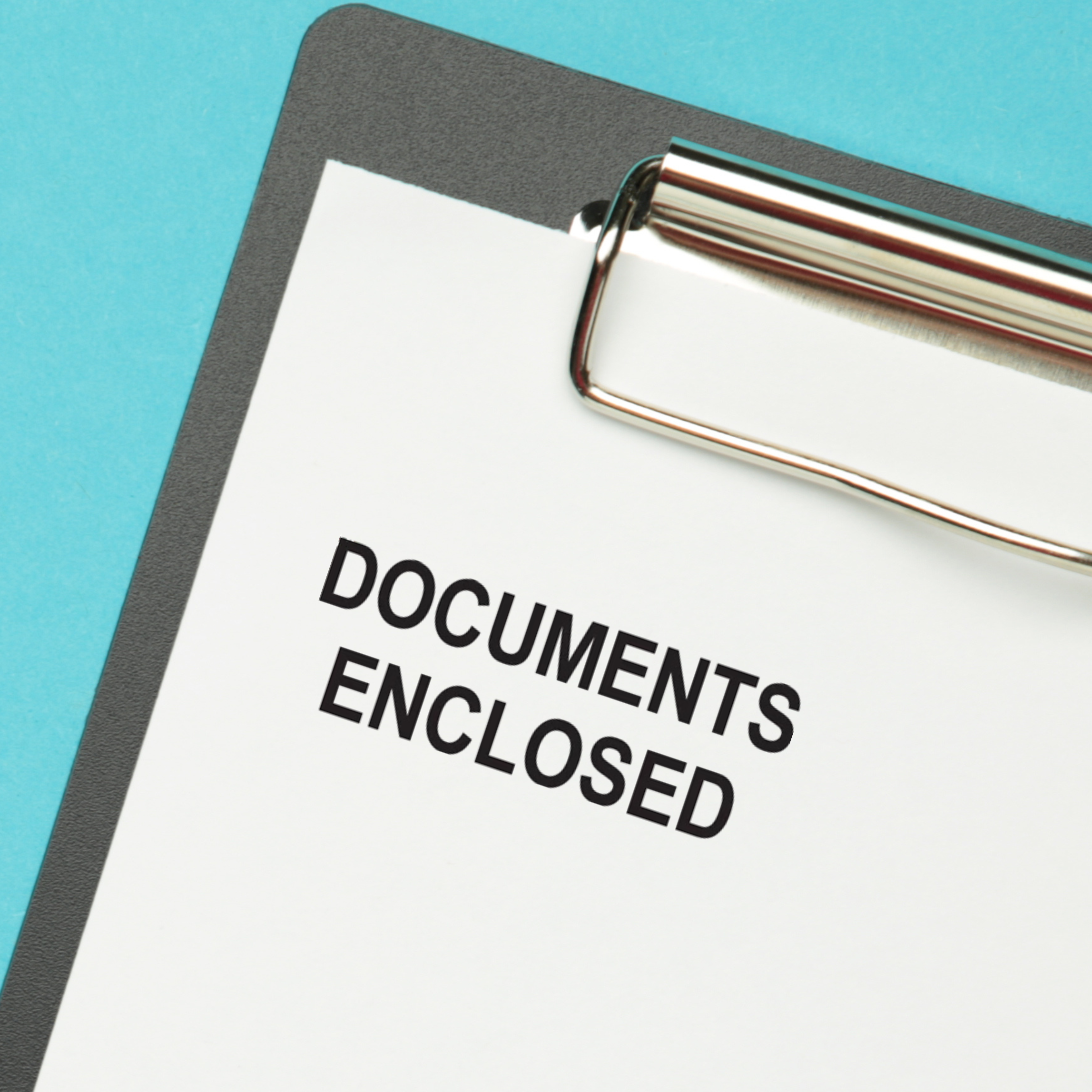 Documents Enclosed Stamp Image